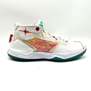 New Balance Shoes Mens 8 White Red Green Kawhi II Sneakers Basketball Trainers